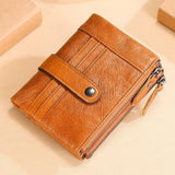 RFID Anti-Theft Leather Wallet for Men