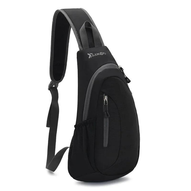 Men Shoulder Bag Backpack Outdoor Hiking Trekking Nylon Chest Packs Tactical Mil