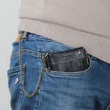 Short Male Clutch Leather Wallet Mens Money Bag Carteira Wallet