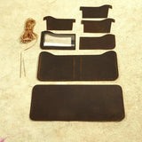 Durable Retro Leather Men's Wallet - Real Leather Purse for Men