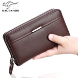 Badenroo Leather Men Wallets Purse Casual Clutch Coins Wallet Mobile Phone bag