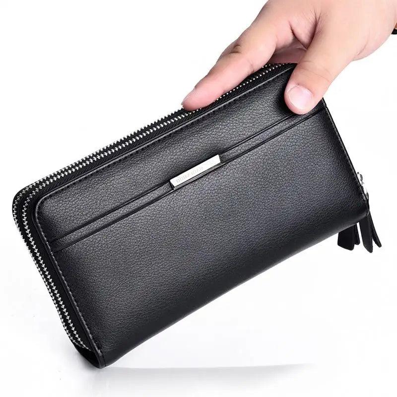 Badenroo Leather Men Wallets Purse Casual Clutch Coins Wallet Mobile Phone bag
