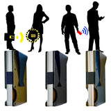 RFID Carbon Fiber Aluminum Money Clip Wallet for Men