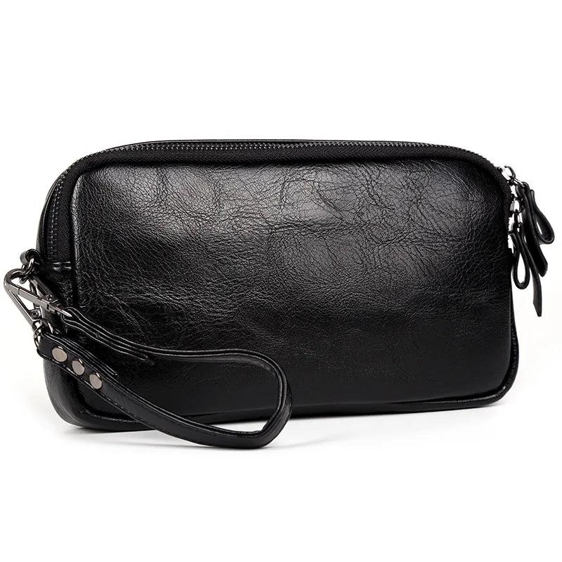 Men Wallets Classic PU Leather Long Purse Male Business Large Capacity Clutch Ha