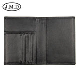 RFID Leather Passport Travel Bag Anti-Theft Wallet