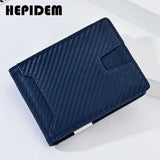 RFID Blocking Leather Slim Wallet for Men