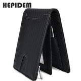 RFID Blocking Leather Slim Wallet for Men