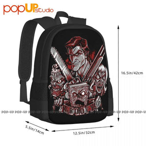 Evil Dead Necronomicon Army Of Darkness Horror Backpack