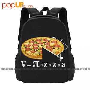 Pizza I Fun Geek Nerd Backpack Large Capacity Style