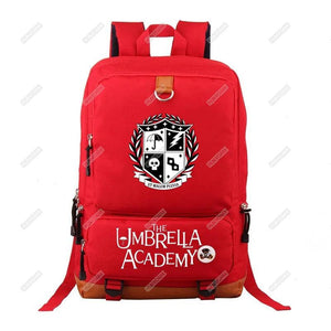 Canvas Backpack Umbrella Academy Men Backpack Big School Bag