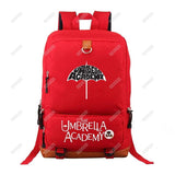 Canvas Backpack Umbrella Academy Men Backpack Big School Bag