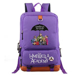 Canvas Backpack Umbrella Academy Men Backpack Big School Bag