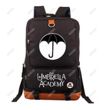 Canvas Backpack Umbrella Academy Men Backpack Big School Bag