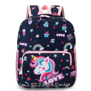 Kids Cartoon Pony Schoolbag Girls Princess School Bag Kindergarten Backpack