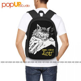 Junji Ito'S Cat Diary Yon & Mu Bite Large Capacity Travel Backpack
