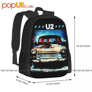 U2 Band Backpack Large Capacity Foldable Outdoor Running
