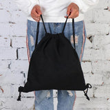Drawstring Backpack Foldable Gym Bag Fitness Backpack