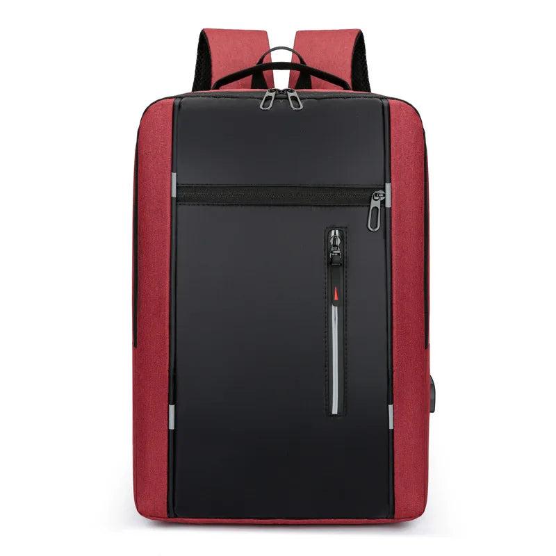 USB Men's Shoulder Bags Large Capacity Computer Bags Multi-layer