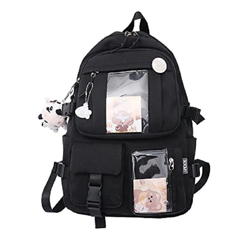 PC Girls Backpack Large-Capacity Female Schoolbag for Laptop 43*29*13.5cm