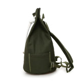 Canvas Backpack Large Capacity Drawstring Bucket Pack for Sports