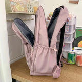 Nylon Women Backpack Travel Bags Schoolbag for Teenage Girls