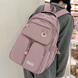 Nylon Women Backpack Travel Bags Schoolbag for Teenage Girls