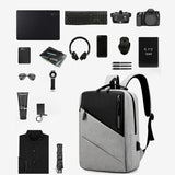 Waterproof Business Backpack Men Multifunction Stylish Reflective Backpacks