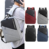 Men Business Backpack USB Charging Traveling Backpack Large Capacity Laptop Bag