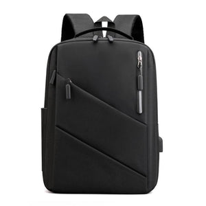Men Business Backpack USB Charging Traveling Backpack Large Capacity Laptop Bag