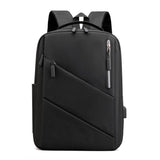 Men Business Backpack USB Charging Traveling Backpack Large Capacity Laptop Bag