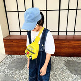 Kids Chest Bag Car Printed Crossbody Purse Waist Back Pack