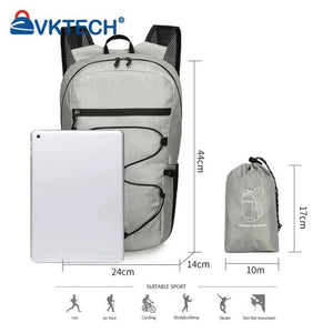 Nylon Foldable Backpack Lightweight Waterproof Large Capacity