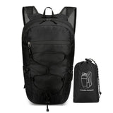 Nylon Foldable Backpack Lightweight Waterproof Large Capacity