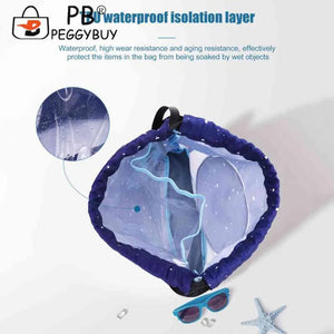 Kids Waterproof Swimming Backpack Adjustable Sports Schoolbag