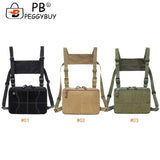 Hip-hop Streetwear Chest Rig Waist Bag Cross Shoulder Backpack