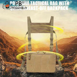 Hip-hop Streetwear Chest Rig Waist Bag Cross Shoulder Backpack