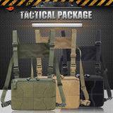 Hip-hop Streetwear Chest Rig Waist Bag Cross Shoulder Backpack