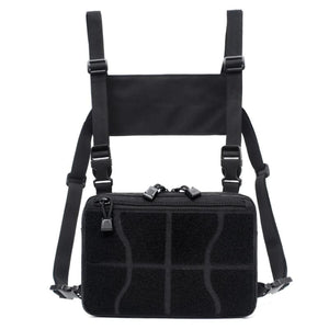 Hip-hop Streetwear Chest Rig Waist Bag Cross Shoulder Backpack