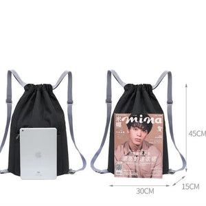 Waterproof Foldable Drawstring Backpack Outdoor Camping Beach Sports Bag