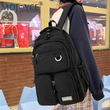 Large Capacity Waterproof Nylon Backpack for Teenage Girls Boys