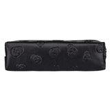 Skull Leather Makeup Bag Purse Organizer Travel Pouch PU Cosmetic Bag