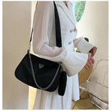 Women School Shopping Handbags with Mini Purse 2pcs