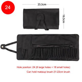 Make-Up Brushes Bag Travel Organizer Makeup Tools Protector Rolling Pouch