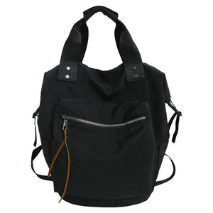 Nylon Backpack Large Capacity Travel Book Bags for Teenage Girls