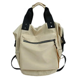 Nylon Backpack Large Capacity Travel Book Bags for Teenage Girls