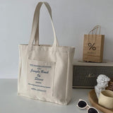Jungle Book Print Canvas Shoulder Bag Women Casual Handbag Tote Large Capacity