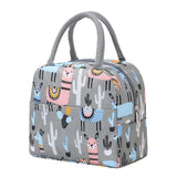 Flamingo Animal Insulated Lunch Bag Portable Handbag