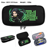 Anime Tokyo Revengers Nylon Penbag Cartoon Print Cosmetic Cases