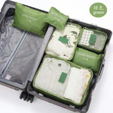 6pcs Travel Storage Bag Set Clothes Underwear Shoes Organizer