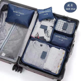 6pcs Travel Storage Bag Set Clothes Underwear Shoes Organizer
